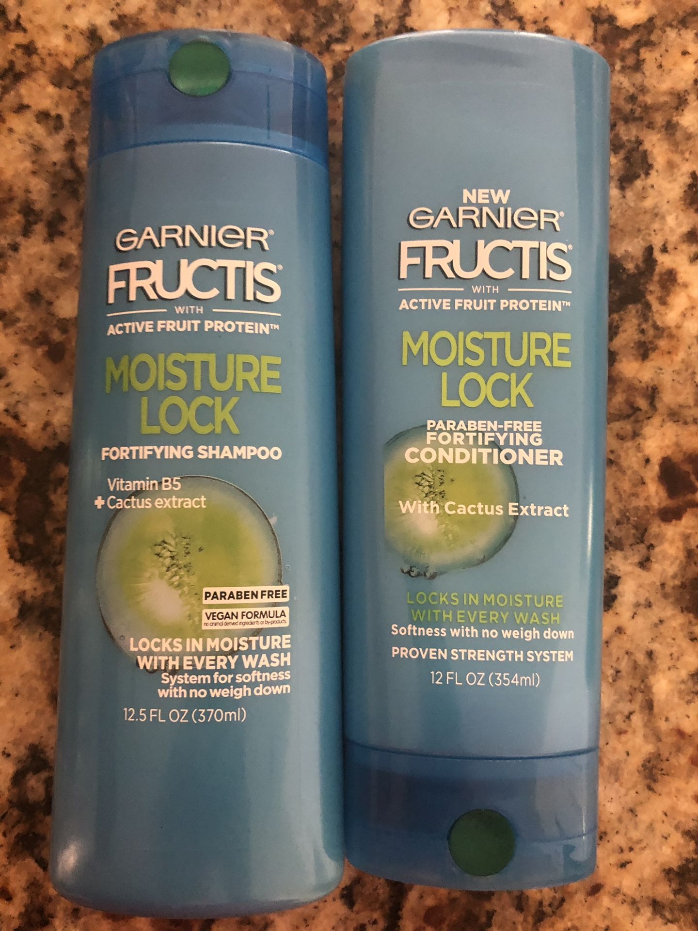 Garnier Fructis shampoo and conditioner