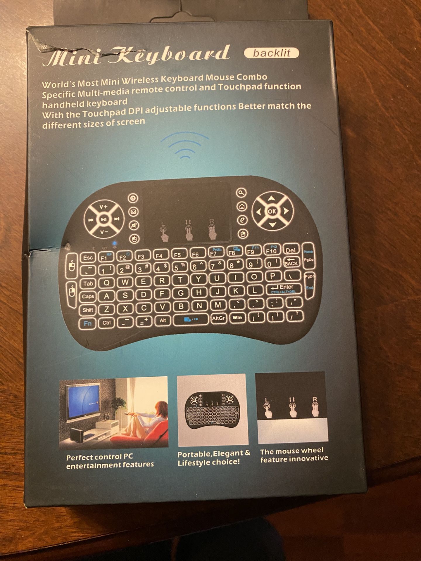 Mini Wireless Keyboard (backlit)