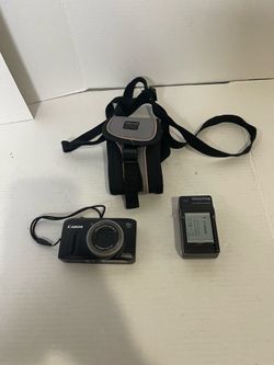 Canon PowerShot SX260 HS 12.1MP Digital Camera 20x Zoom GPS Charger Batteries