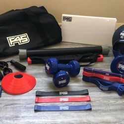 At home workout kit / equipments f45