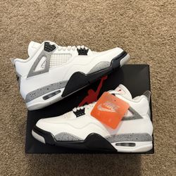 Jordan 4 White Cement (2025)