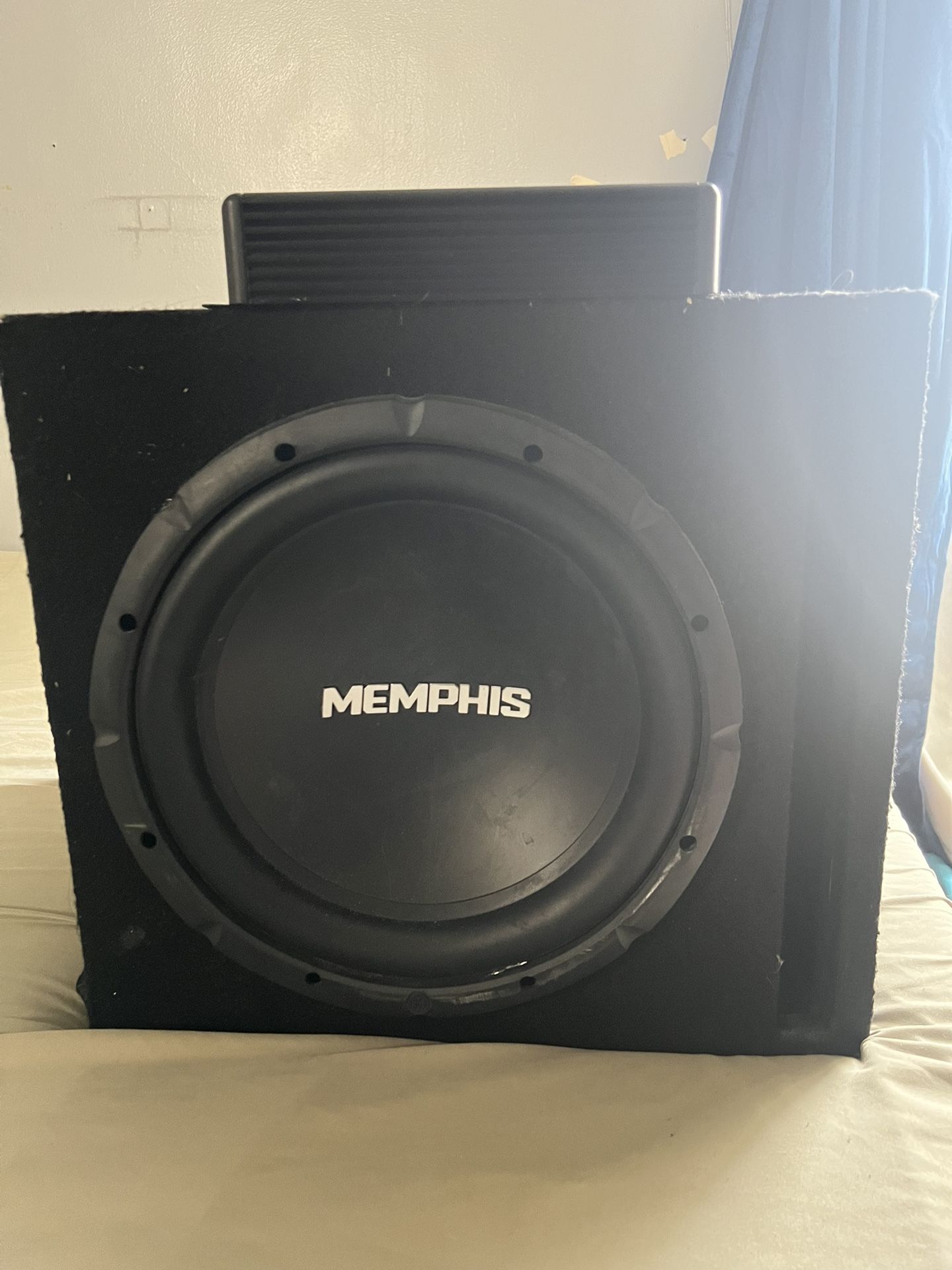 Car Subwoofer And Amplifier