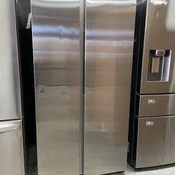 Samsung Side By Side Plain Face Refrigerator With Ice Only