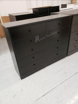 Black Bedroom Dresser - New!