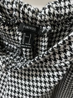 Black And White Pants 