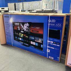 65 Samsung QLED Q72D 4K HDR Smart TV