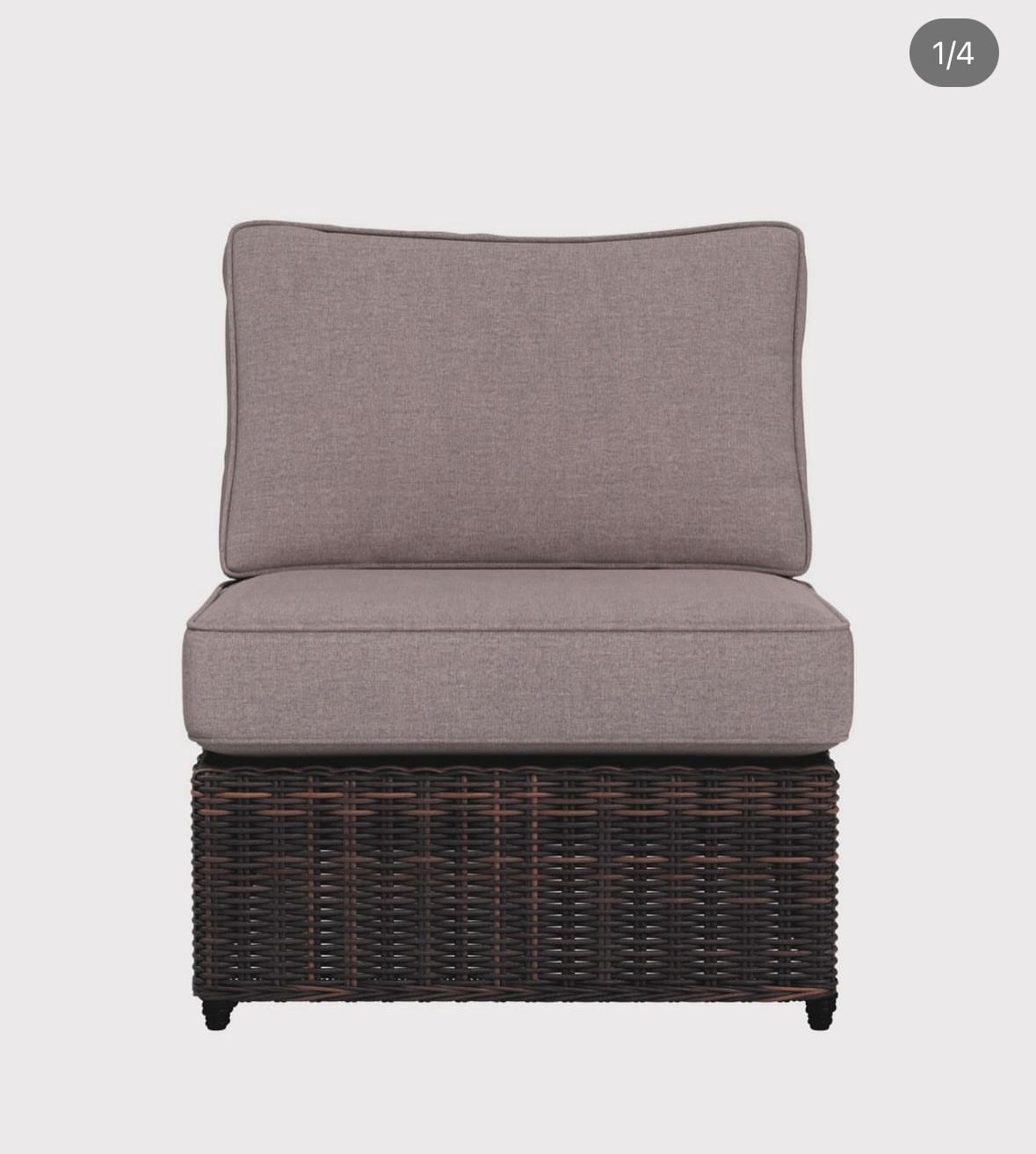 #19 Yardbird® Waverly Outdoor Armless Insert Shale