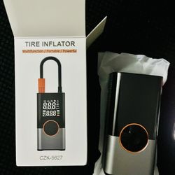 Tire Inflator Portable Air Compressor, 2X Faster with 25000mAh Battery, 150PSI Cordless Air Pump for Car, Motorcycle, Bicycle and More  Brand new