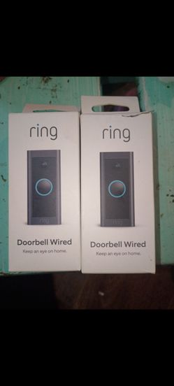 2 ring wired doorbells