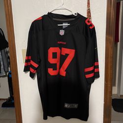 49ers jersey bosa black