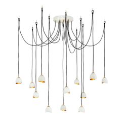 Fredrick Ramond Nula Large Multi-Tier Pendant - Shell White