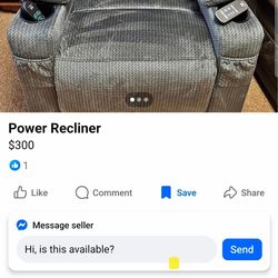 Lift recliner