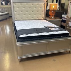 Queen Bed Frame (No Mattress Included) 