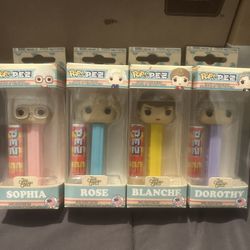 Funko Pop Golden Girls Pez Set Of 4