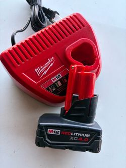 Milwaukee Battery and Charger