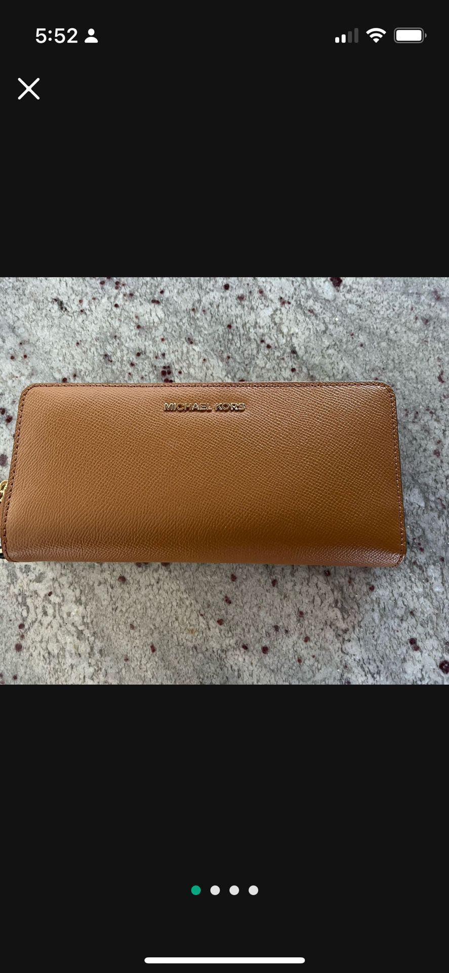  NEW Michael Kors Jet Set Travel Continental  Wallet- Macys -$ 178 Yours For $75