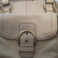All Leather Coach Bag