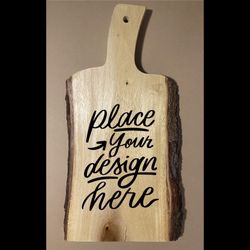 Custom Engraved Oak Cutting Board