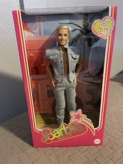 Ken Doll Wearing Denim Matching Set – Barbie The Movie