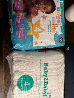 Size 4 Diapers Bundle – Angel of Mine & Baby2Baby
