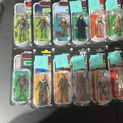 17 Star Wars Action Figures 