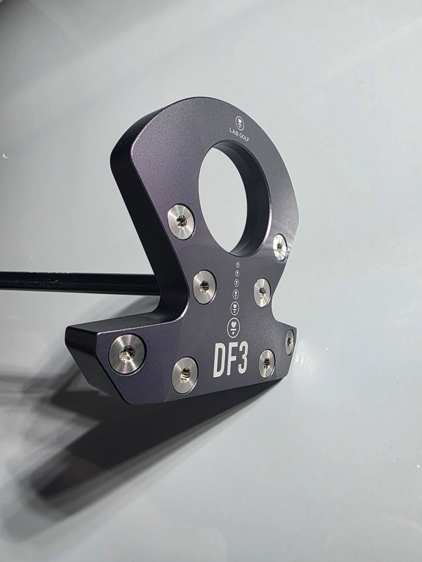 LAB Golf DF3 TPT Shaft putter 36.5" 71° Grey Custom