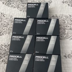 Procell New C Batteries. Total Of 84 Batteries