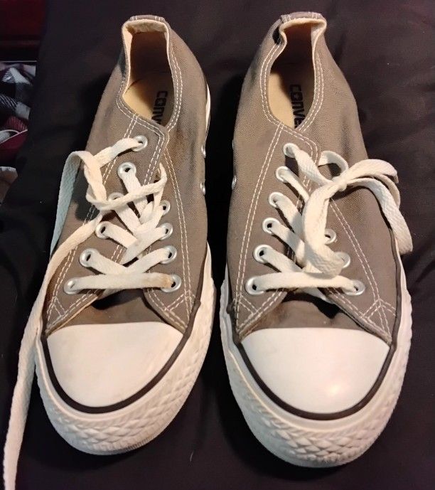 Dark Gray Converse