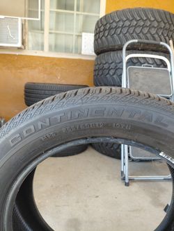 Llantas continental 255/50/19