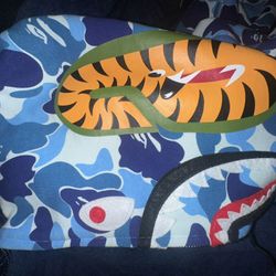 Blue Bape Hoodie XL