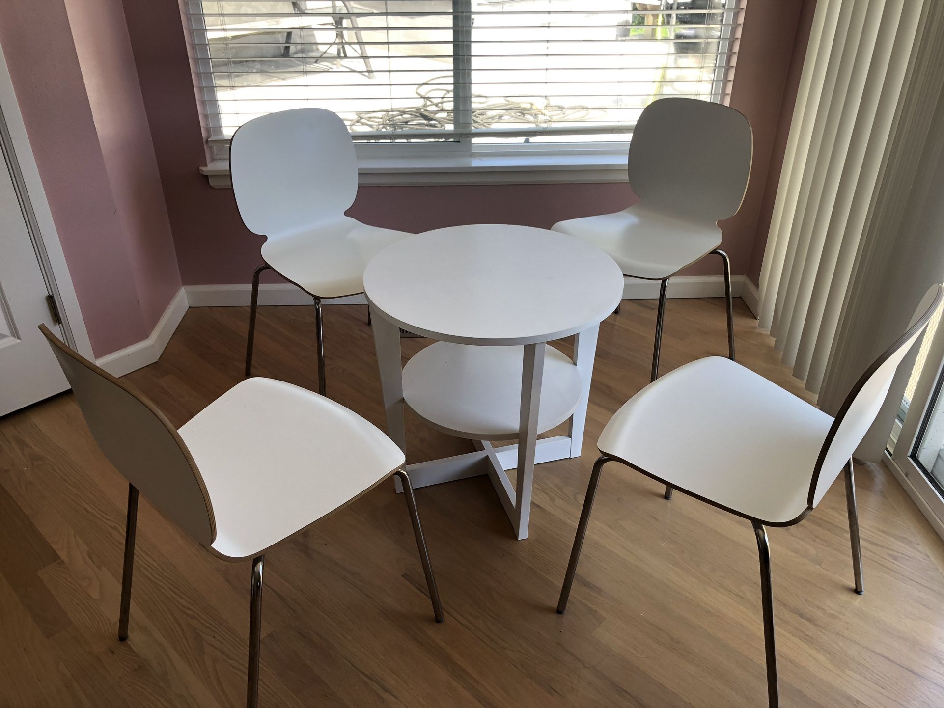 IKEA Table With Four Dining Chairs