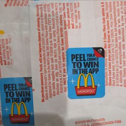 2026 macdonald monopoli game pieces new unpeel