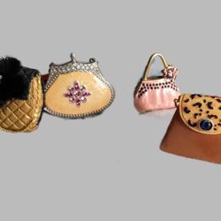 Ceramic Mini-Toy Women's Purses