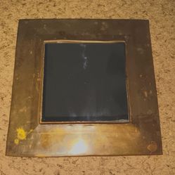 Vintage  Copper Framed Mirror