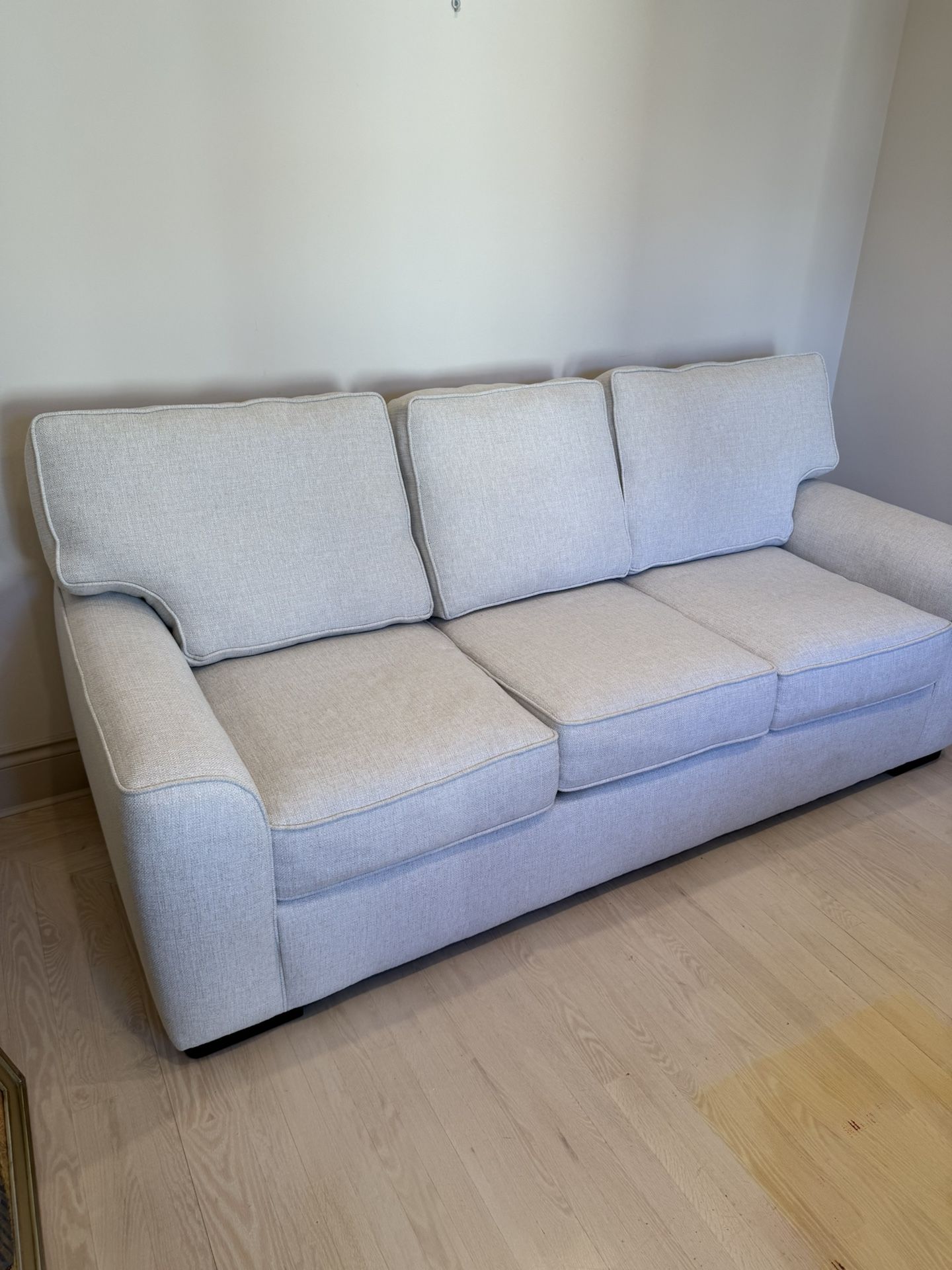 Beautiful White Sofa Sleeper - Excellent Condition- Originally $1899