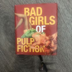 Bad Girls Of Pulp Fiction Great Condition Miniature Book With Stiletto Charm 