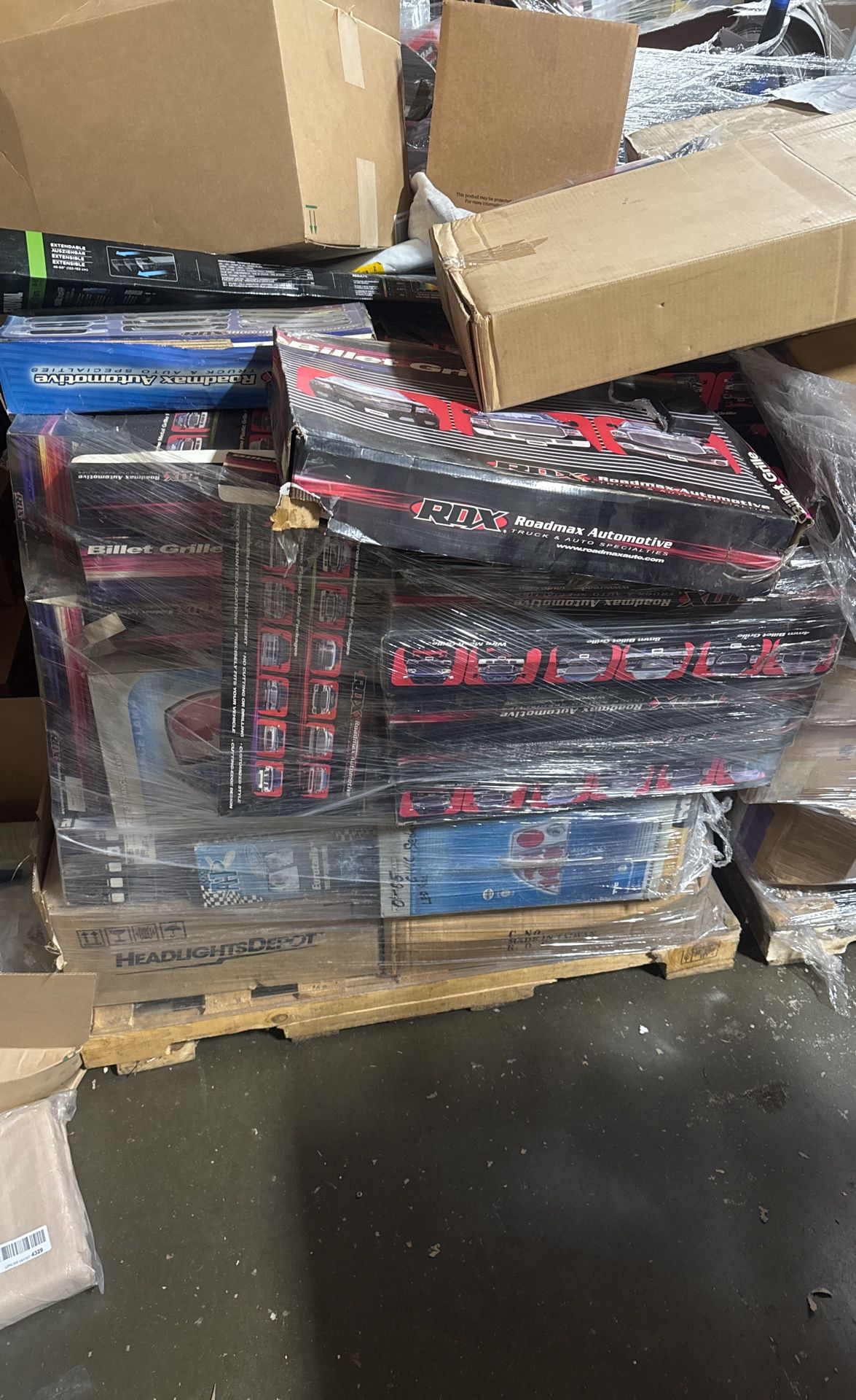 Car Parts 3 Pallets