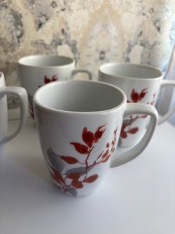 Corelle coordinates porcelain coffee cups
