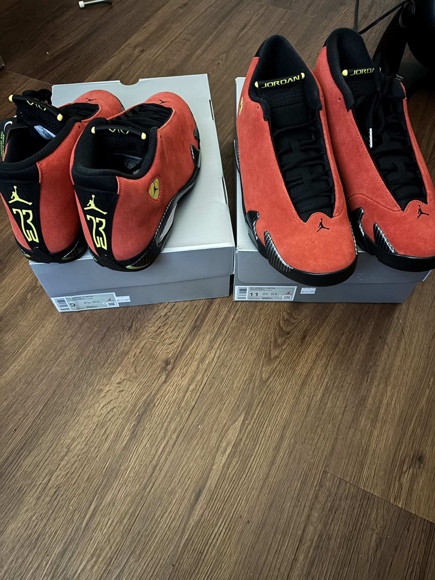 Air Jordan 14 Ferrari (Read Description)