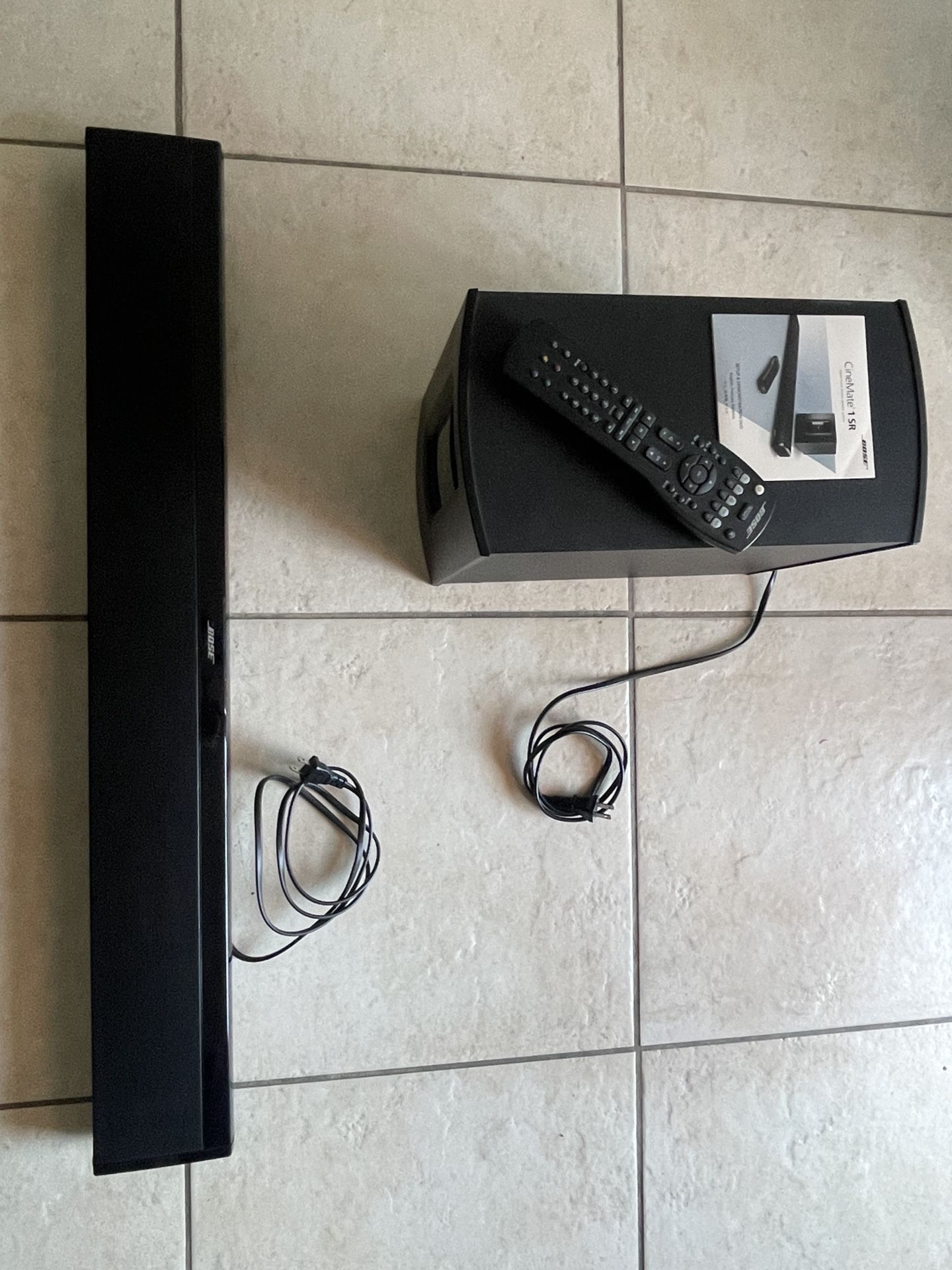 BOSE CINEMATE 1 SR Digital Home Theater Speaker System for Sale in