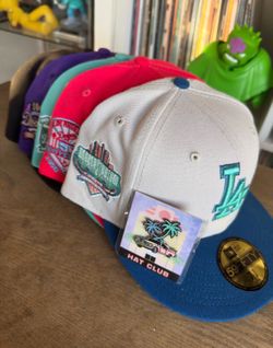New Dodgers Fitted Hat Lot 7.5/8