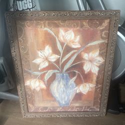 Cuadro De Florero Grande 