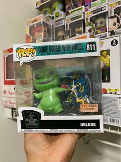 Funko Pop Oogie Boogie With Wheel #811 Deluxe BoxLunch Exclusive