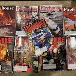 HUGE LOT OF FIREHOUSE MAGAZINES! For sale/trade, 38 total issues, most of the lot is in fantastic shape, couple are okay