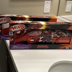 2 DEADPOOL NERF GUNS