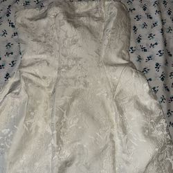 Ivory Mini Dress