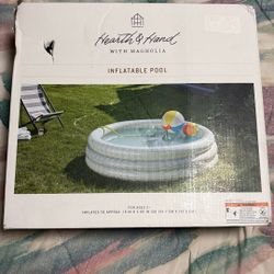 Hearth And Hand with Magnolia Inflatable Pool 132 Gallon Layered