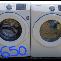 Samsung Washer And Gas Dryer 