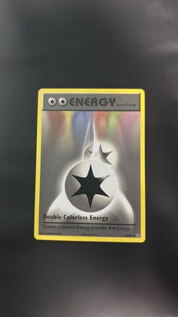 Pokémon Double Colorless Energy Card 90/108
