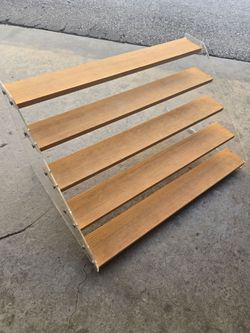 5 tired display shelf